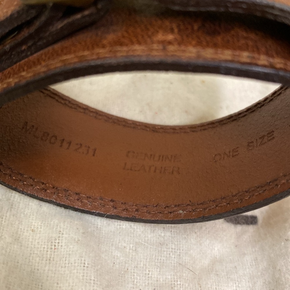 Fossil Leather Bracelet Unisex - Picture 3 of 4